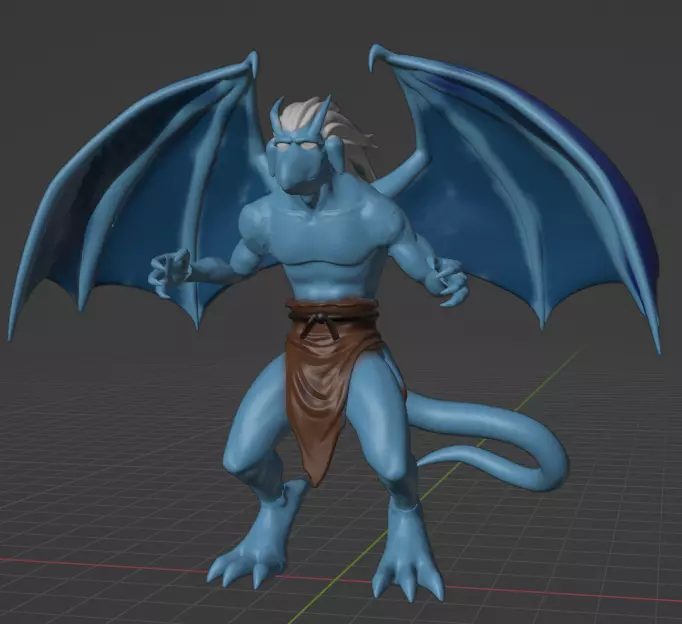 gargoyles avalon 4 3D print model_0