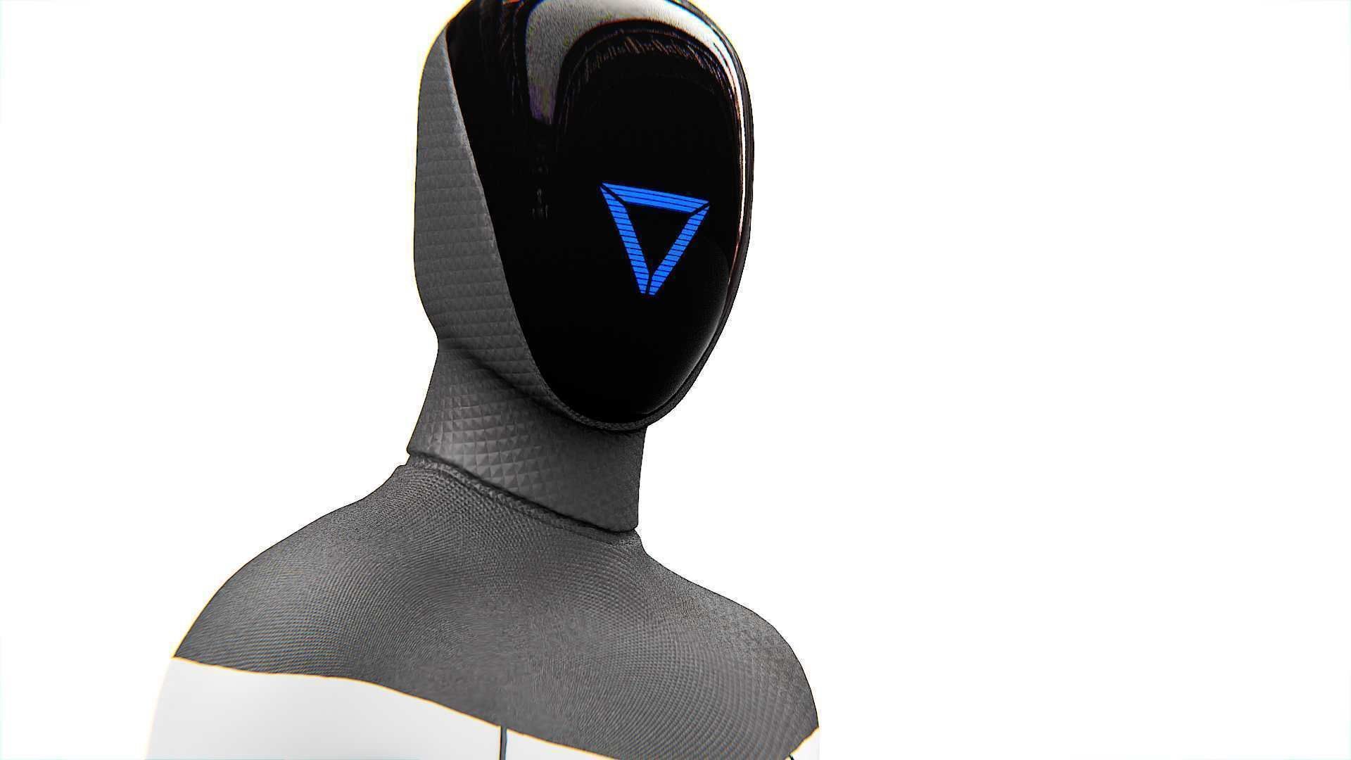 TESLA ROBOT  Rigged for Unreal Engine - Unity - MIXAMO  3D model_18