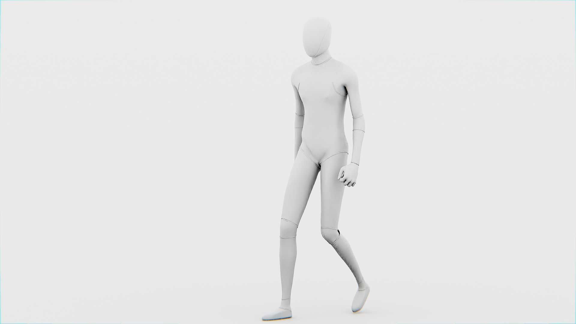 TESLA ROBOT  Rigged for Unreal Engine - Unity - MIXAMO  3D model_36