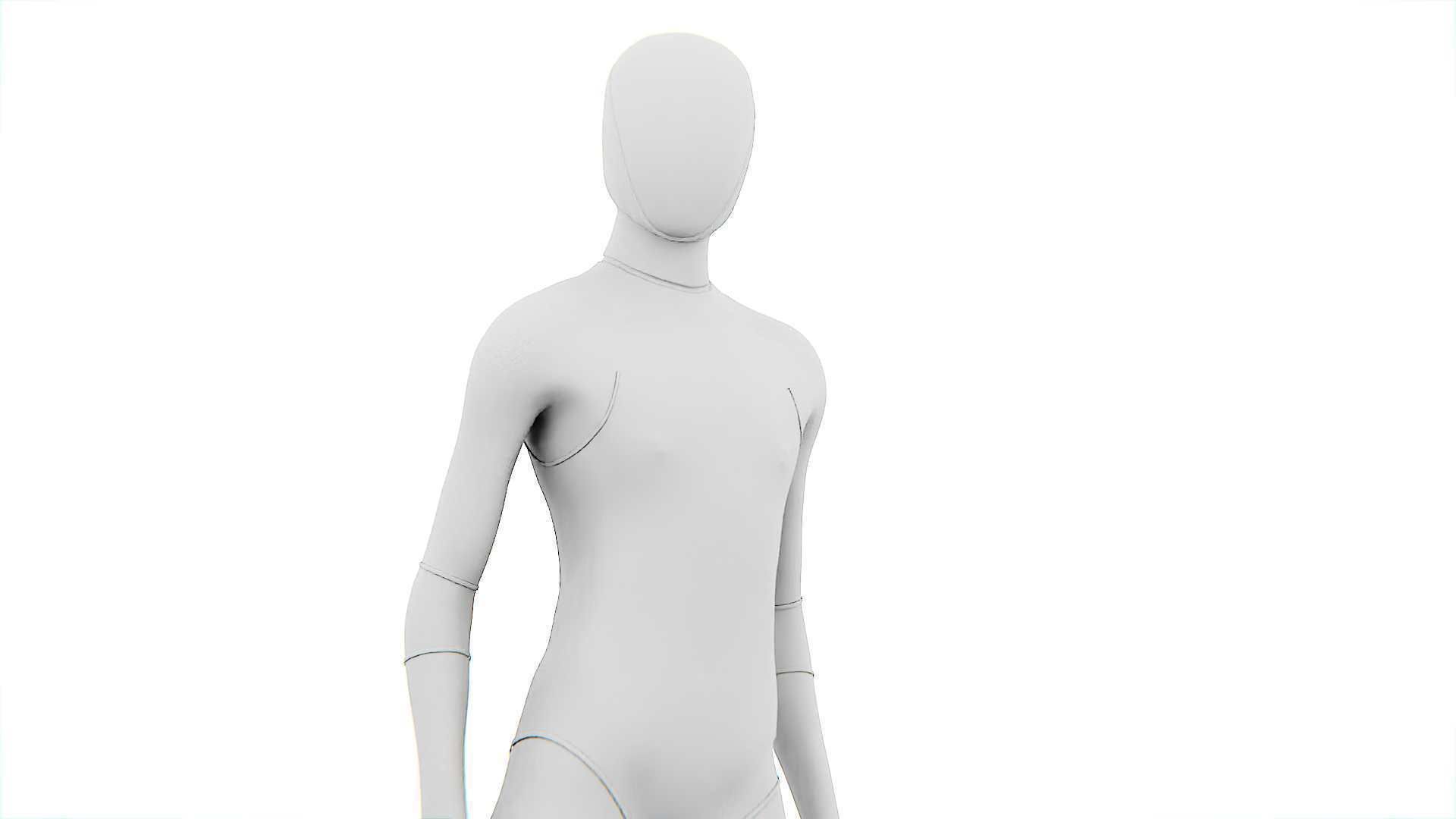 TESLA ROBOT  Rigged for Unreal Engine - Unity - MIXAMO  3D model_32