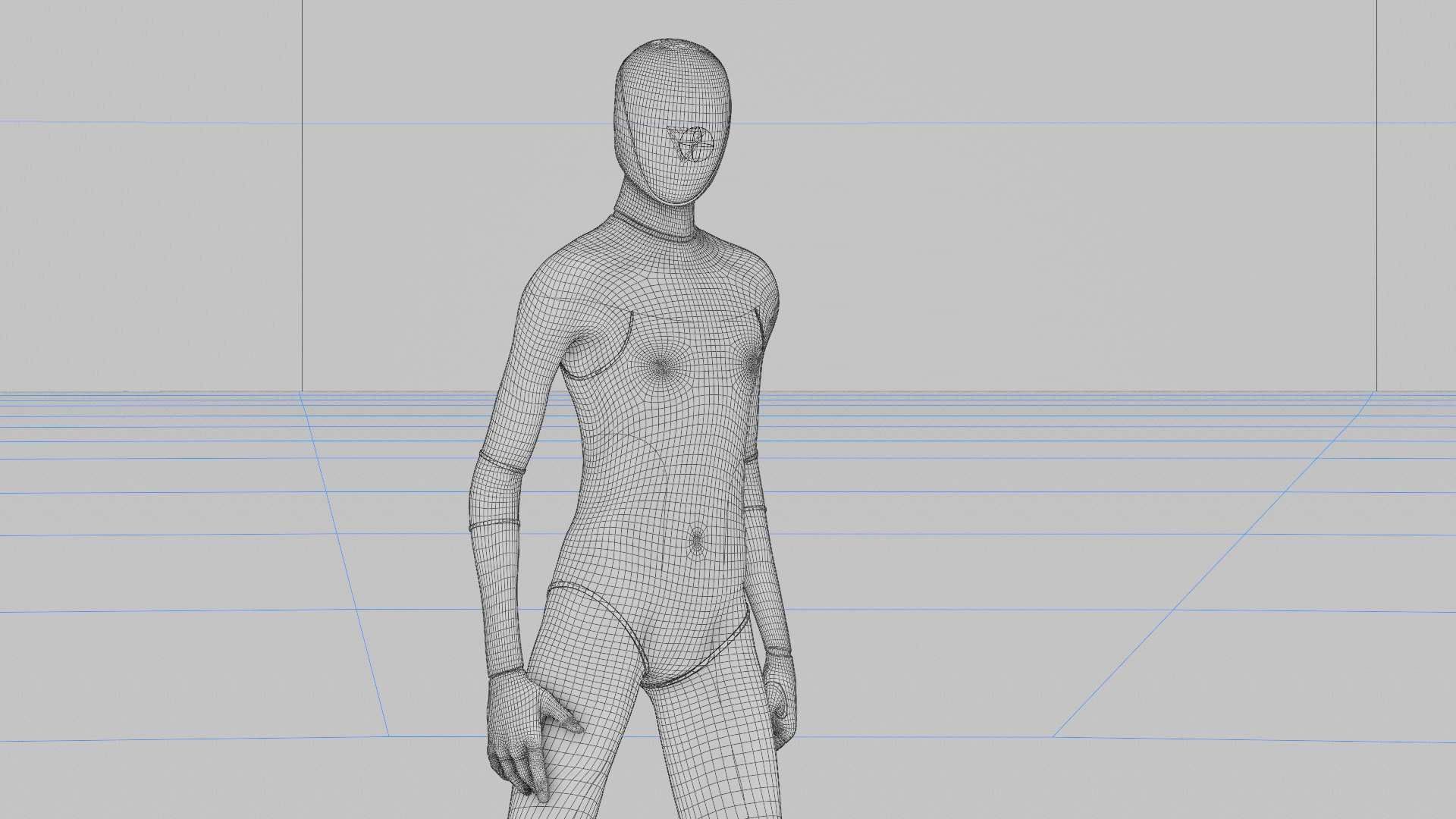 TESLA ROBOT  Rigged for Unreal Engine - Unity - MIXAMO  3D model_40
