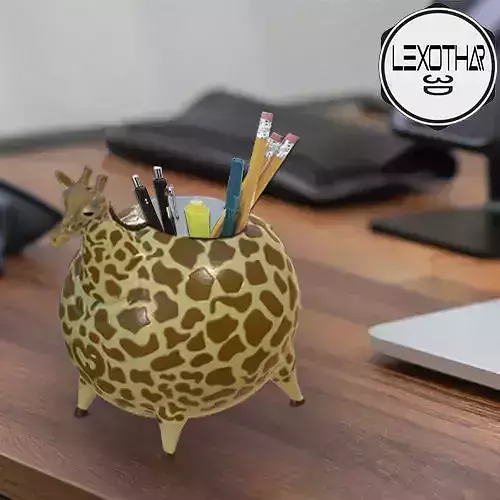 Chubby Giraffe with Pen holder version