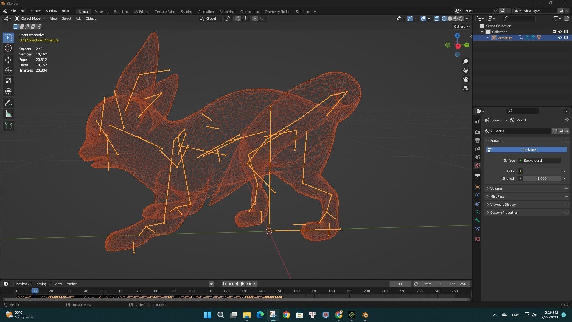 Fox A1 3D model_9