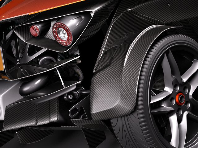 KTM X-BOW 3D model_4