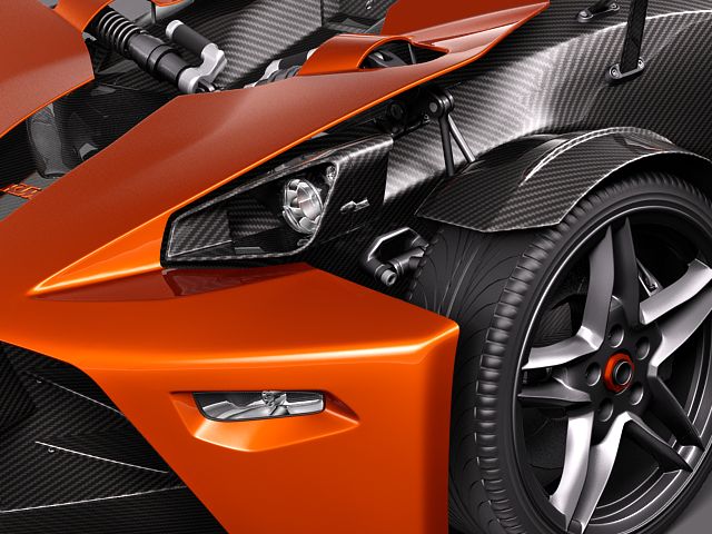 KTM X-BOW 3D model_2