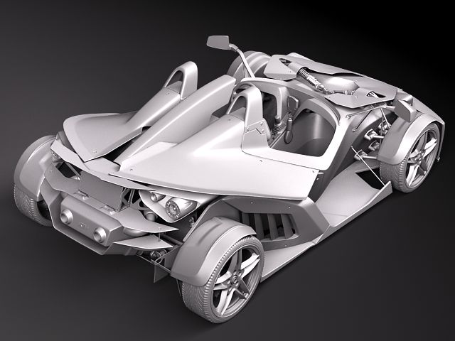 KTM X-BOW 3D model_14