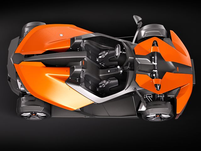 KTM X-BOW 3D model_6
