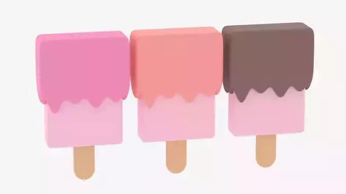 Cartoon Cute Ice Cream 2