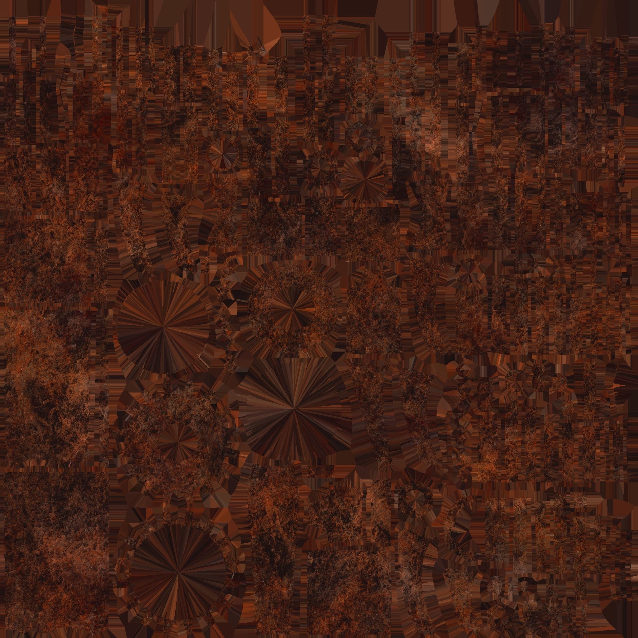 Scrap metal Low-poly 3D model_5