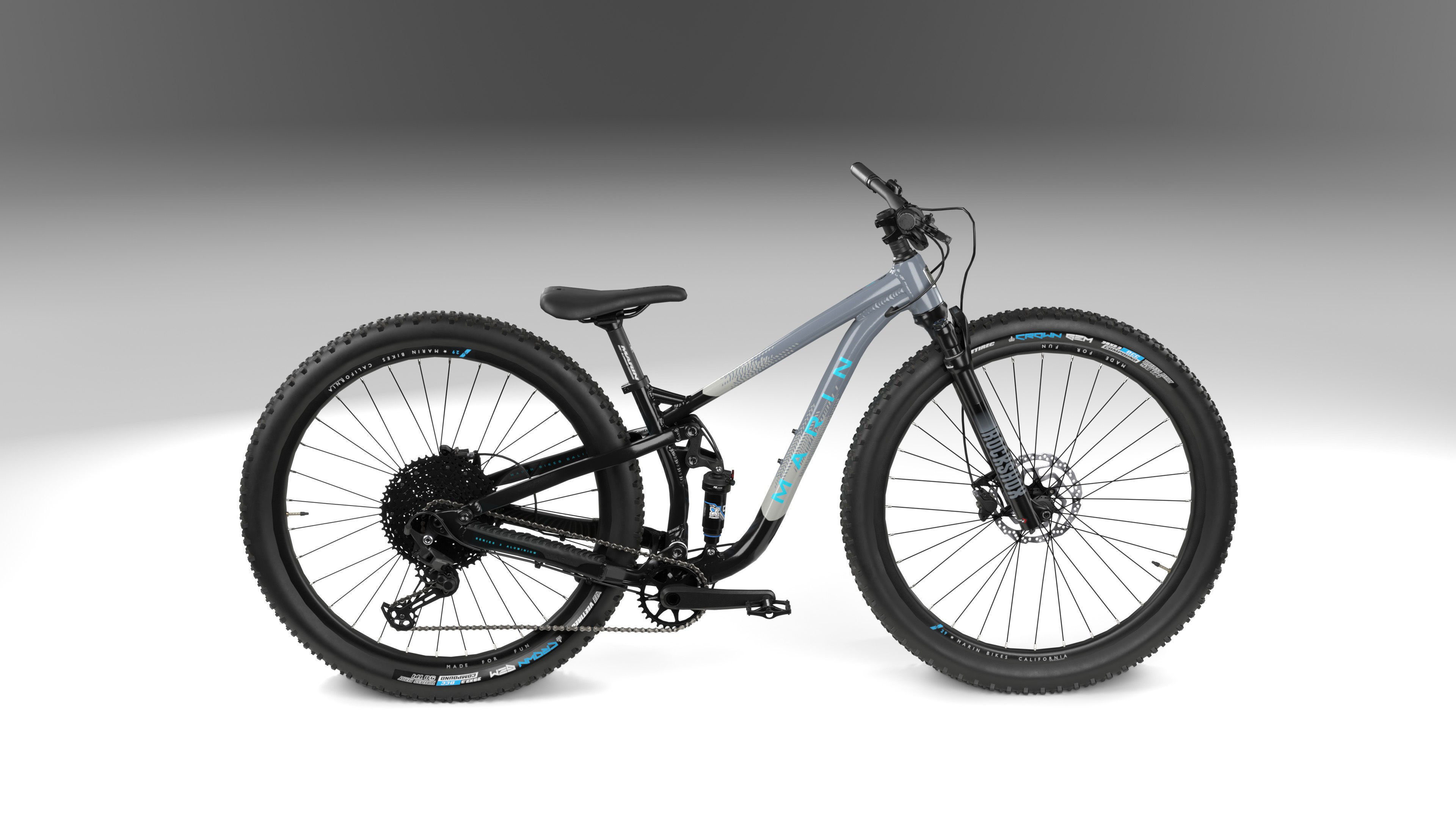 Mountain Bike Low-poly 3D model_11