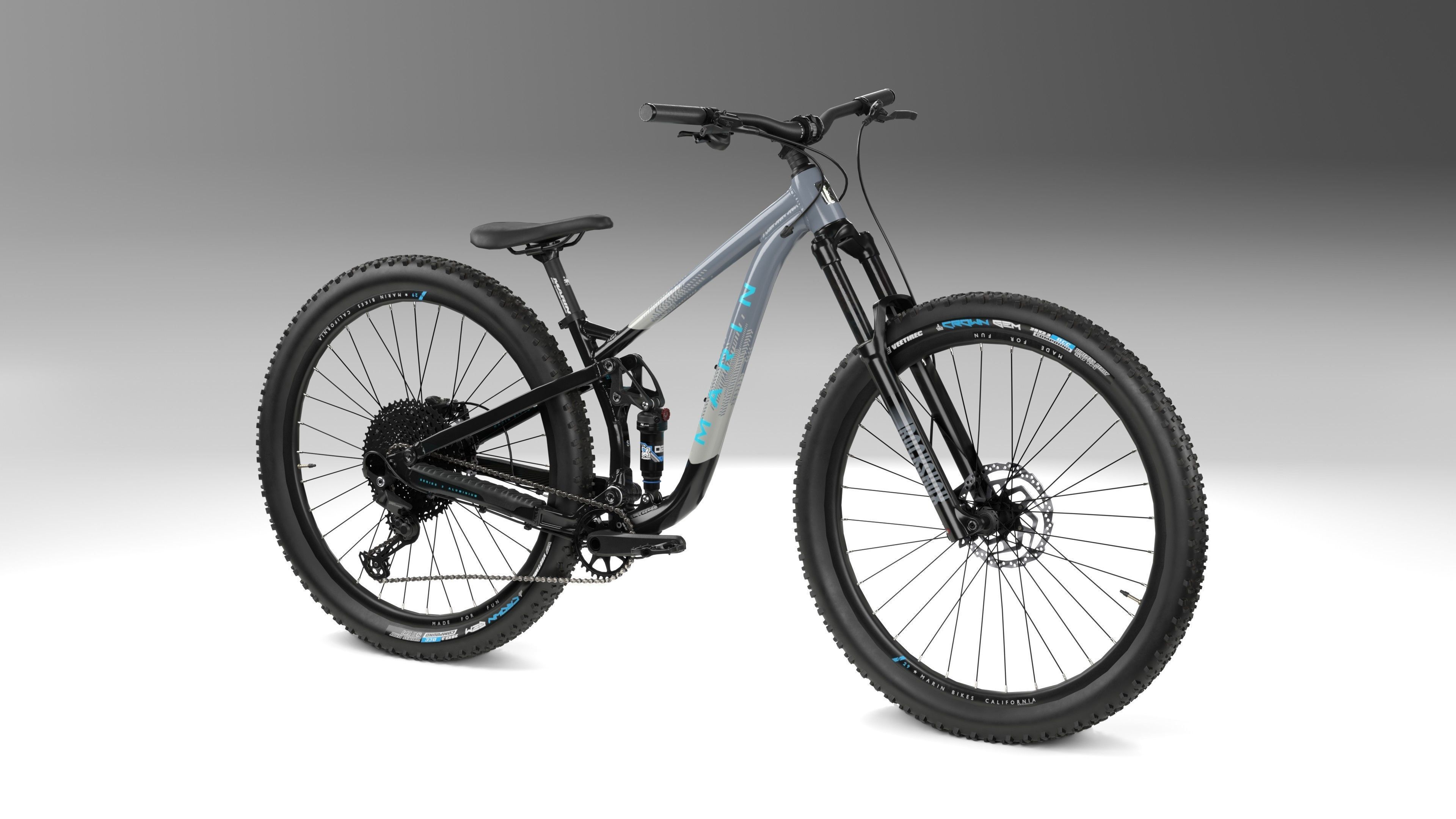 Mountain Bike Low-poly 3D model_9