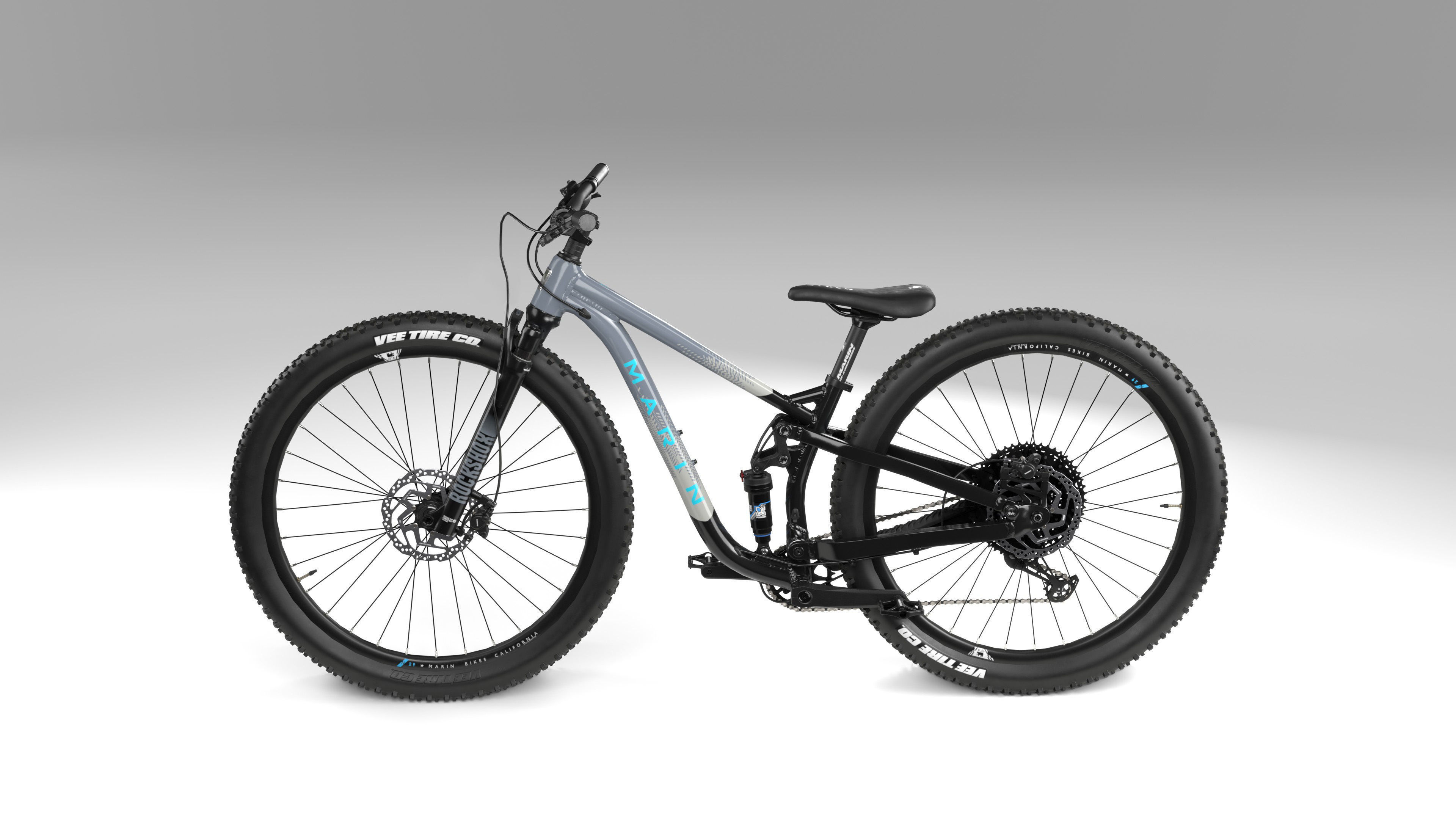 Mountain Bike Low-poly 3D model_8