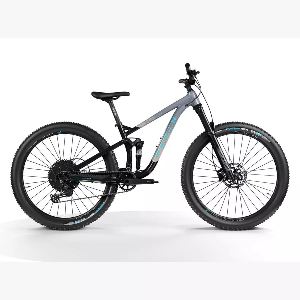 Mountain Bike Low-poly 3D model_0