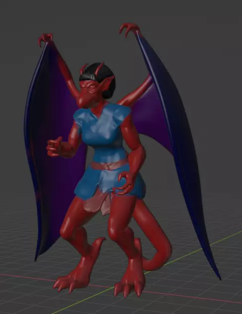 gargoyles ishimura 2 3D print model_0