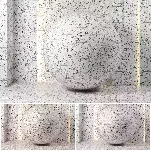 2 in 1 - 4k Terrazzo Confetti Vol 4 - seamless - pbr