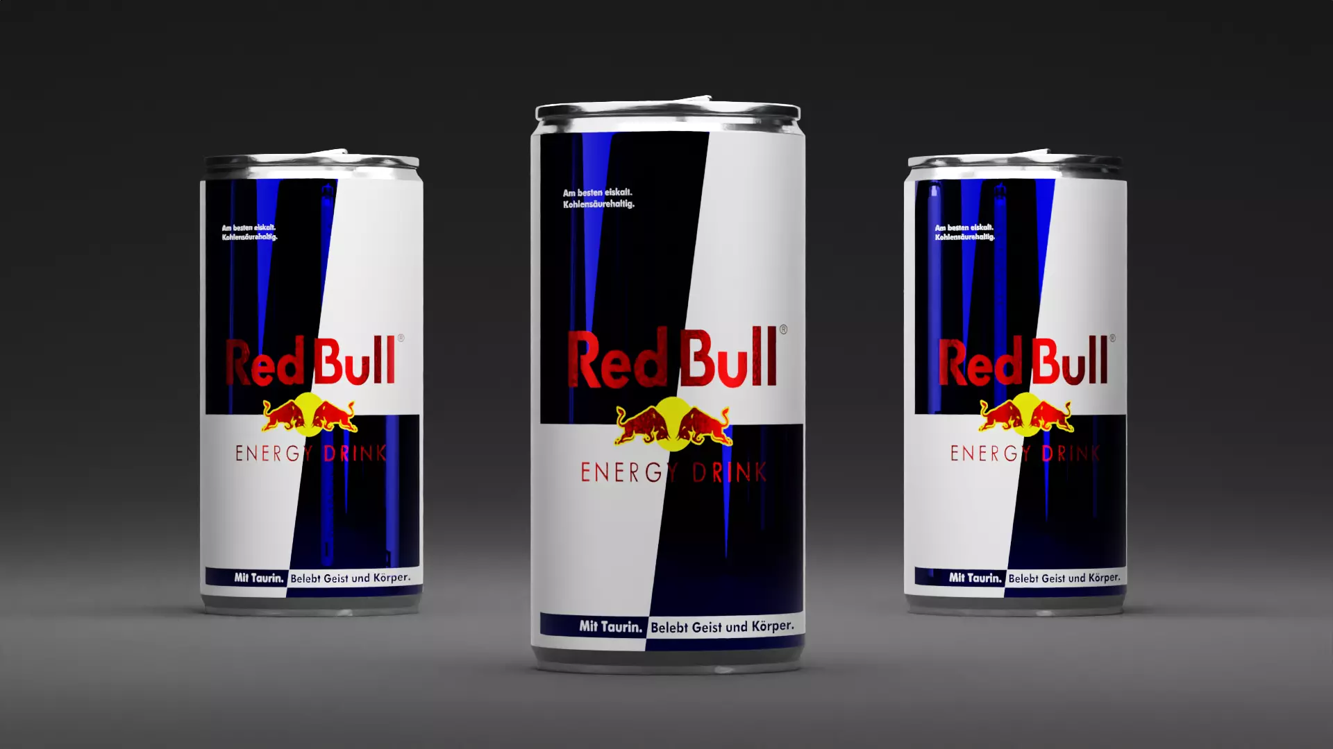Red Bull Can 3D Model 3D model_0