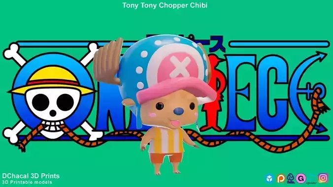 Tony Tony Chopper Chibi - One Piece 3D print model