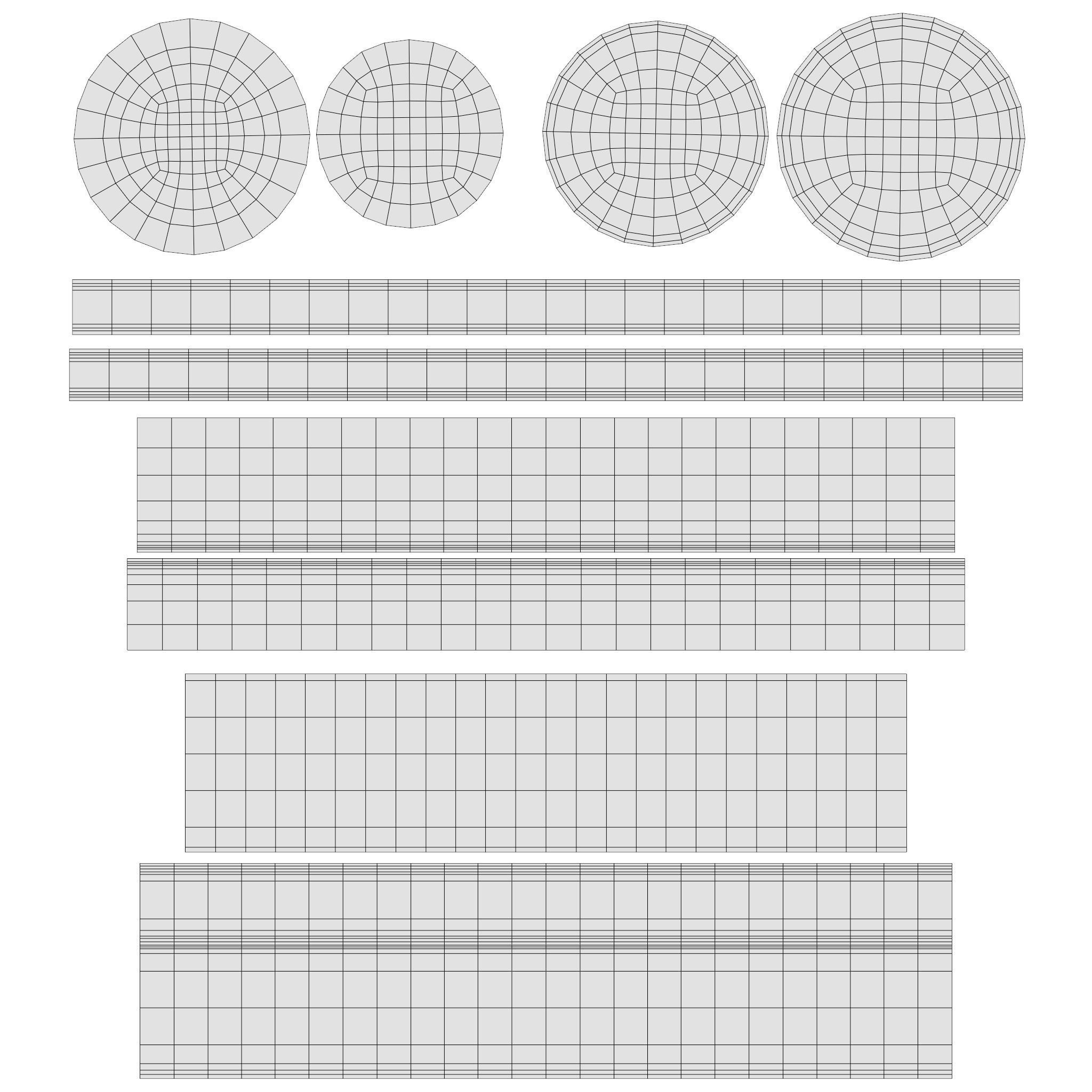 Black Cosmetic Jar 01 3D model_9