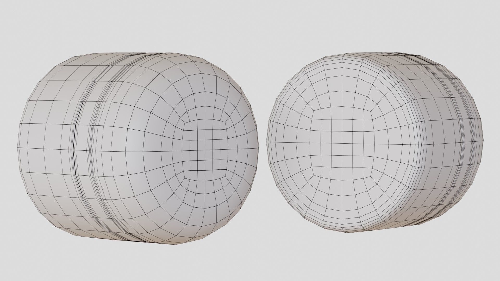 Black Cosmetic Jar 01 3D model_6