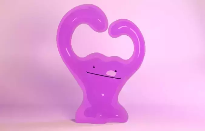 Valentines Day Ditto 3D Print