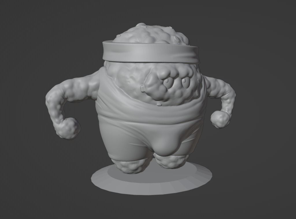 AquaTeen Meatwad 5 in 1 3D print model_9