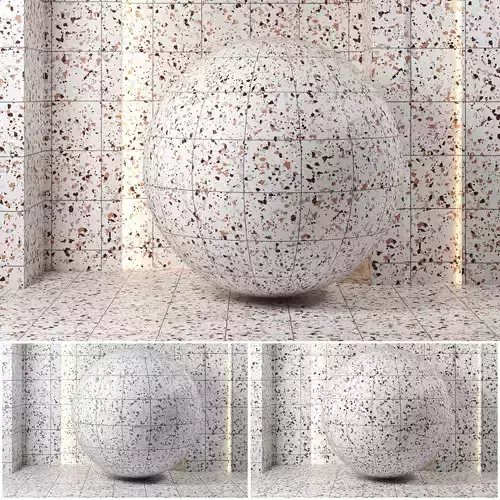 3 in 1 4k Terrazzo Confetti Vol 3 - seamless - pbr