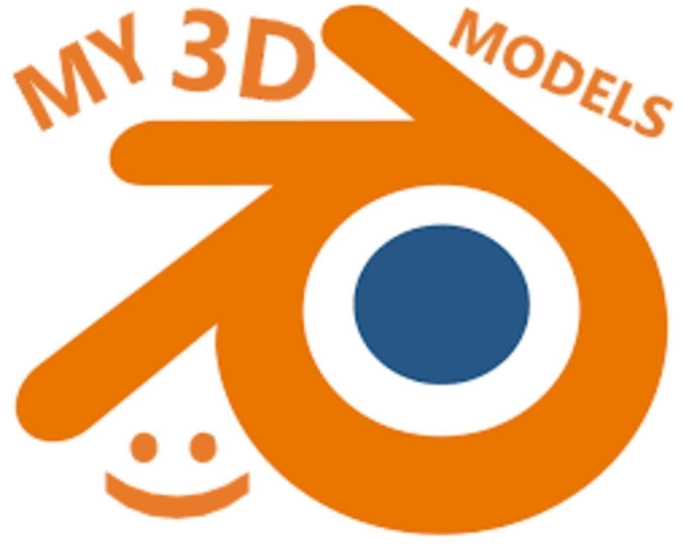 Blue Morpho Butterfly Low-poly 3D model_10