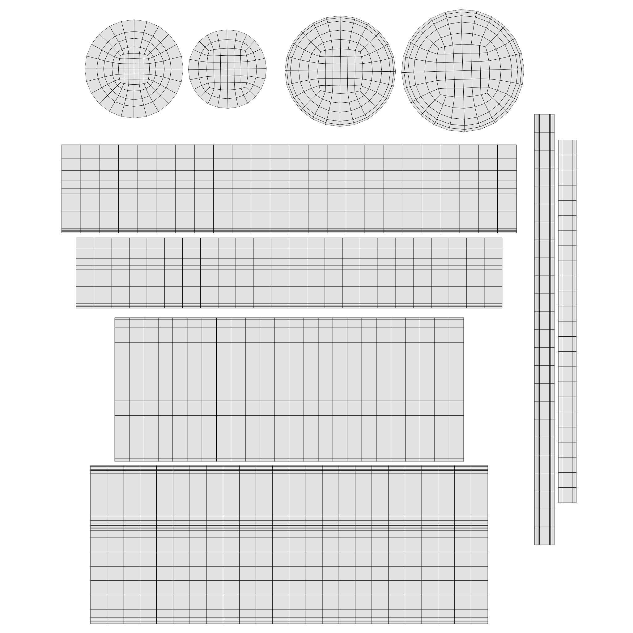 Black Cosmetic Jar 02 3D model_9