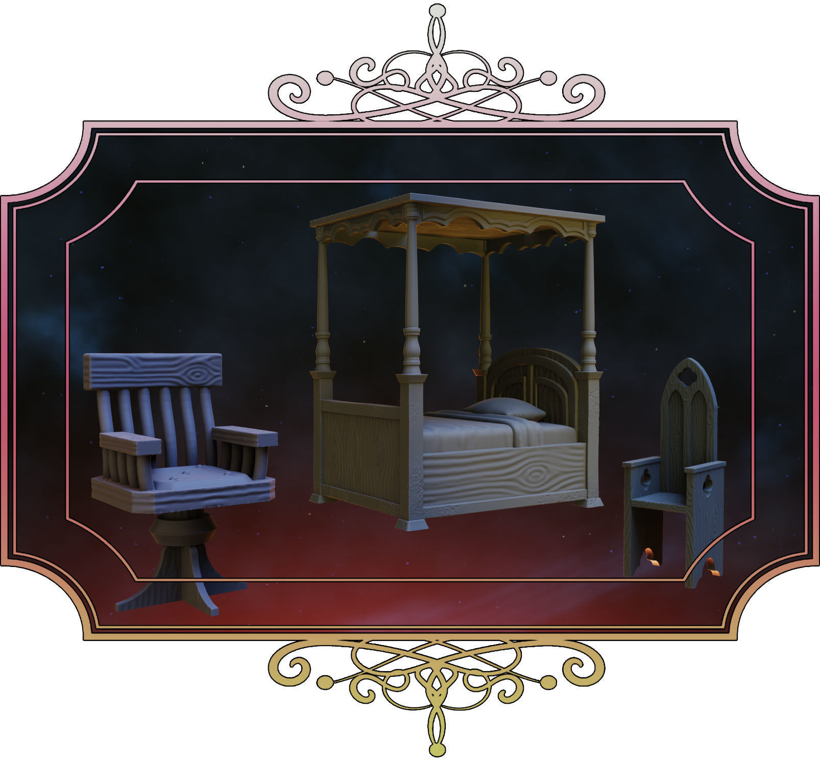 School of Magic ACCESSORIES 3D print model_3