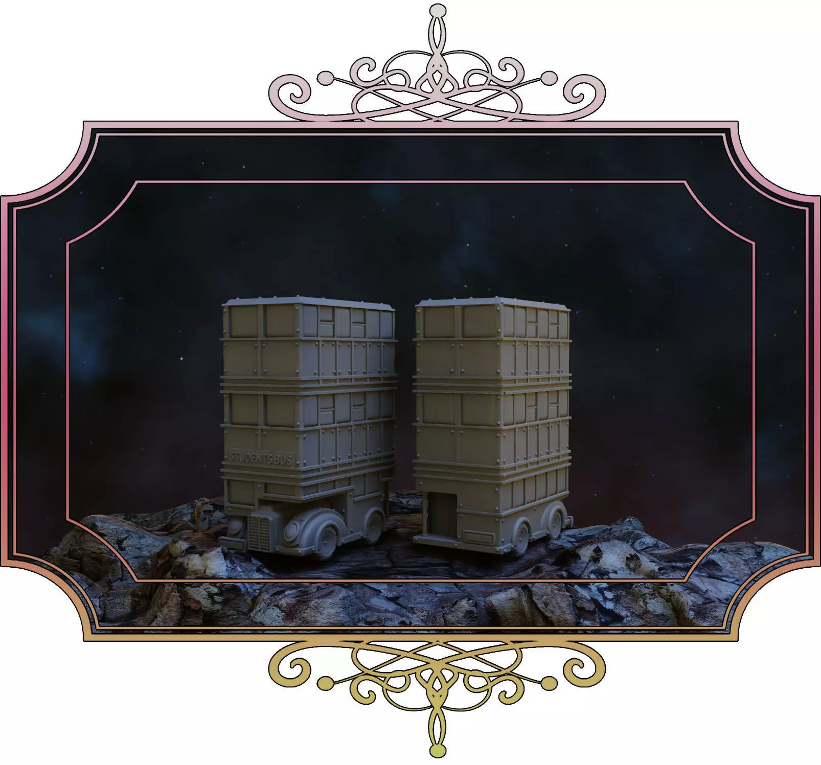 School of Magic ACCESSORIES 3D print model_0