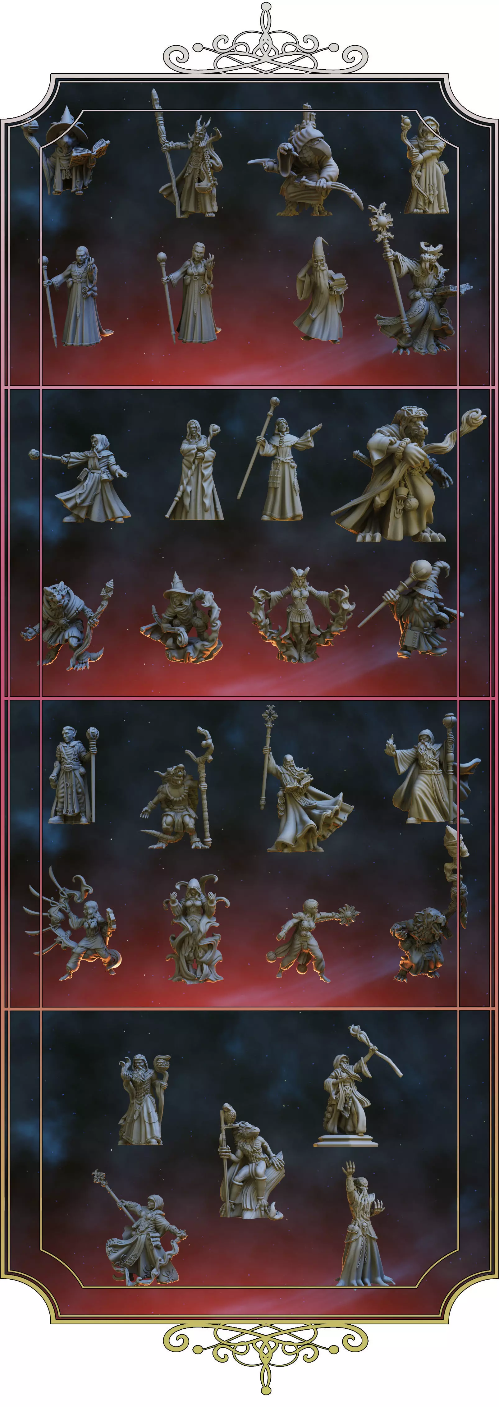 School of Magic EXTRA WIZARDS 3D print model_0