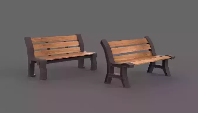 street prop Low-poly 3D model