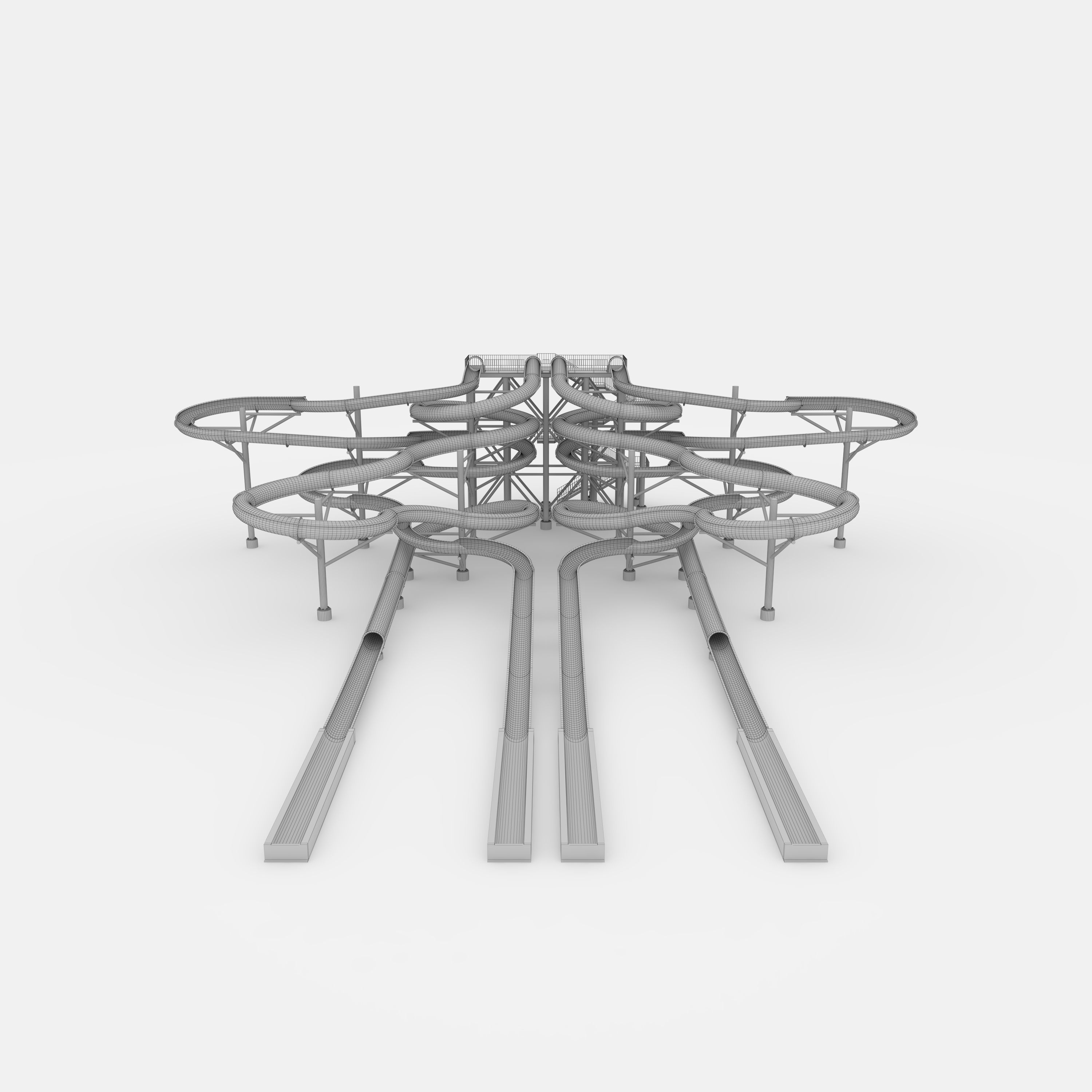 Waterpark Slide 9 3D model_19