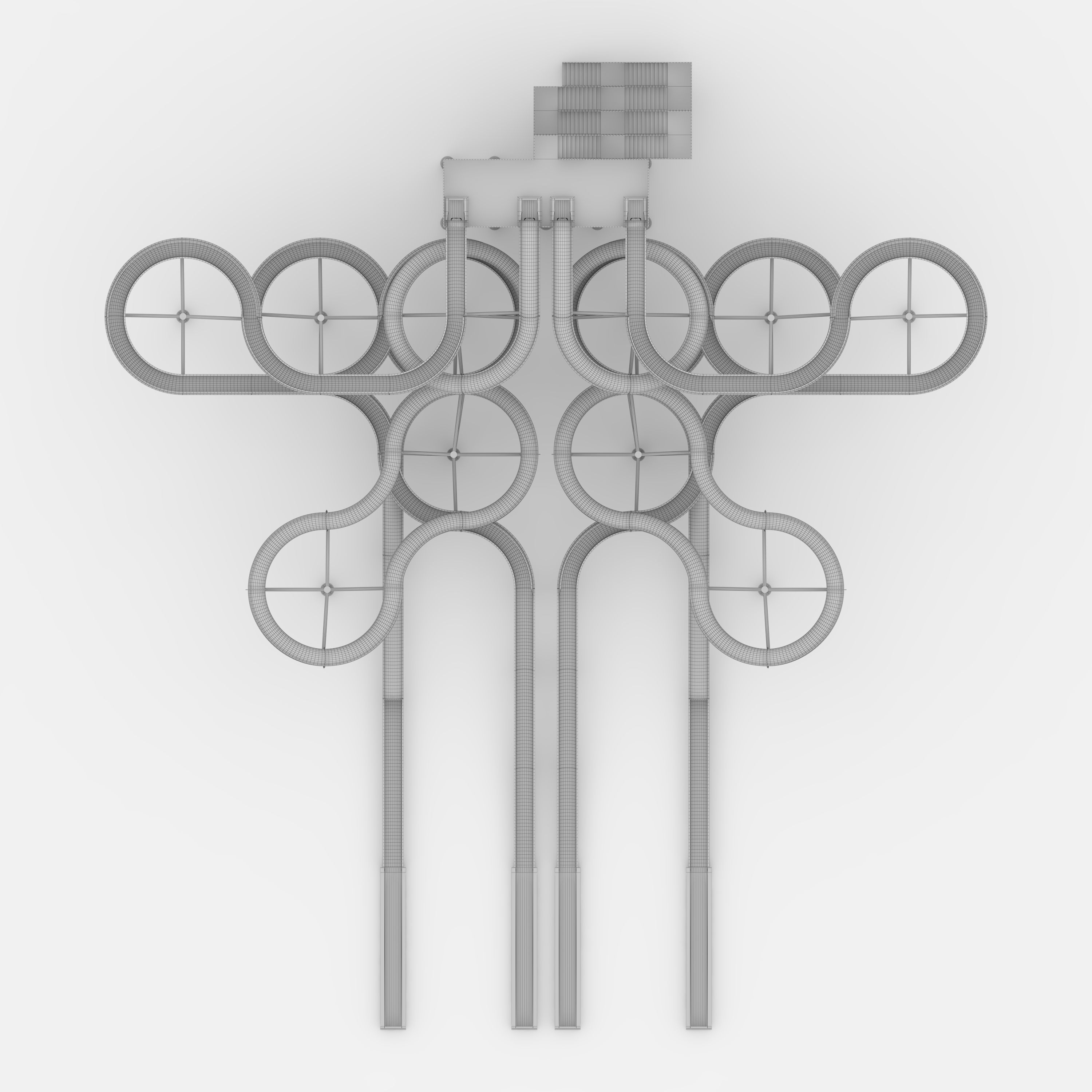 Waterpark Slide 9 3D model_45