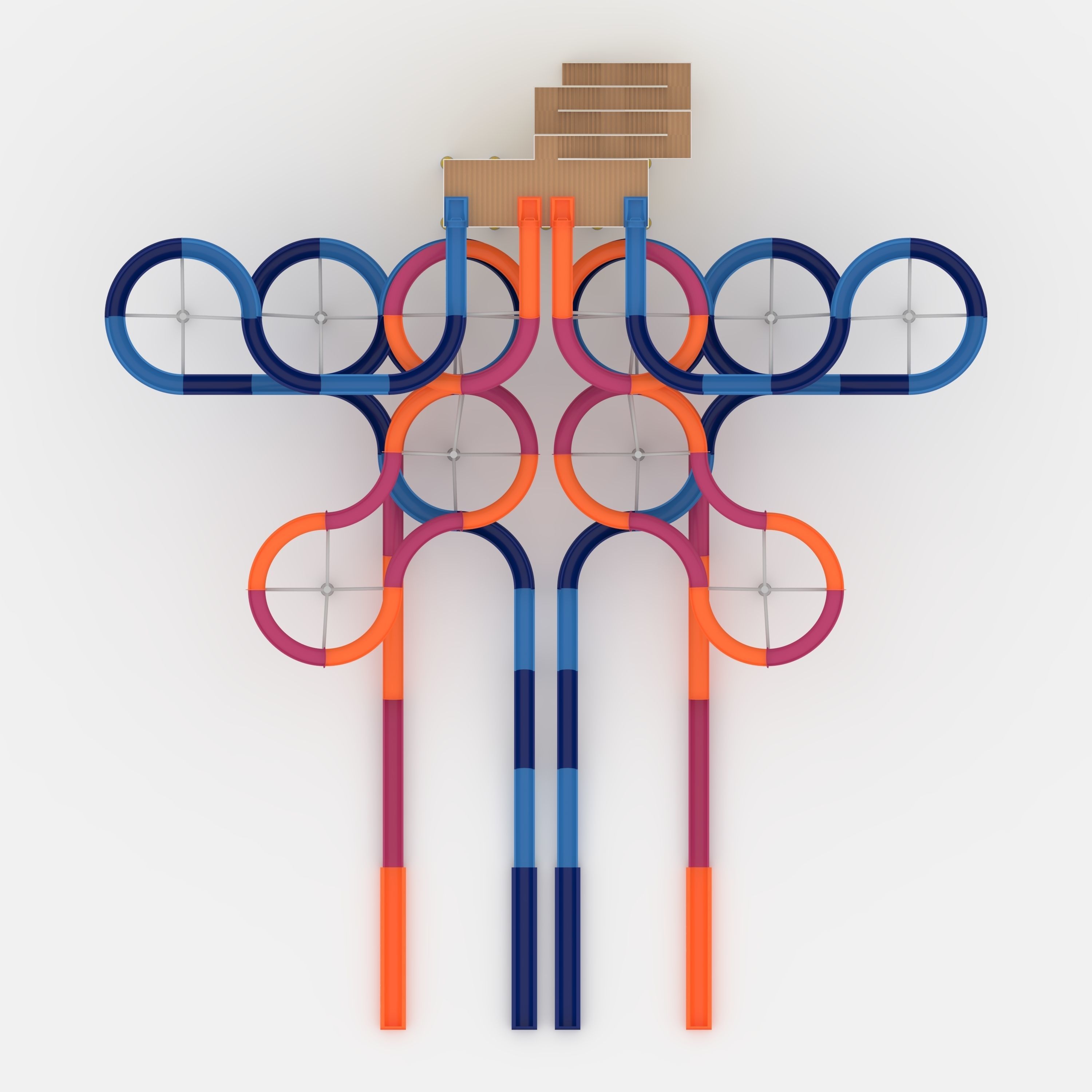 Waterpark Slide 9 3D model_44