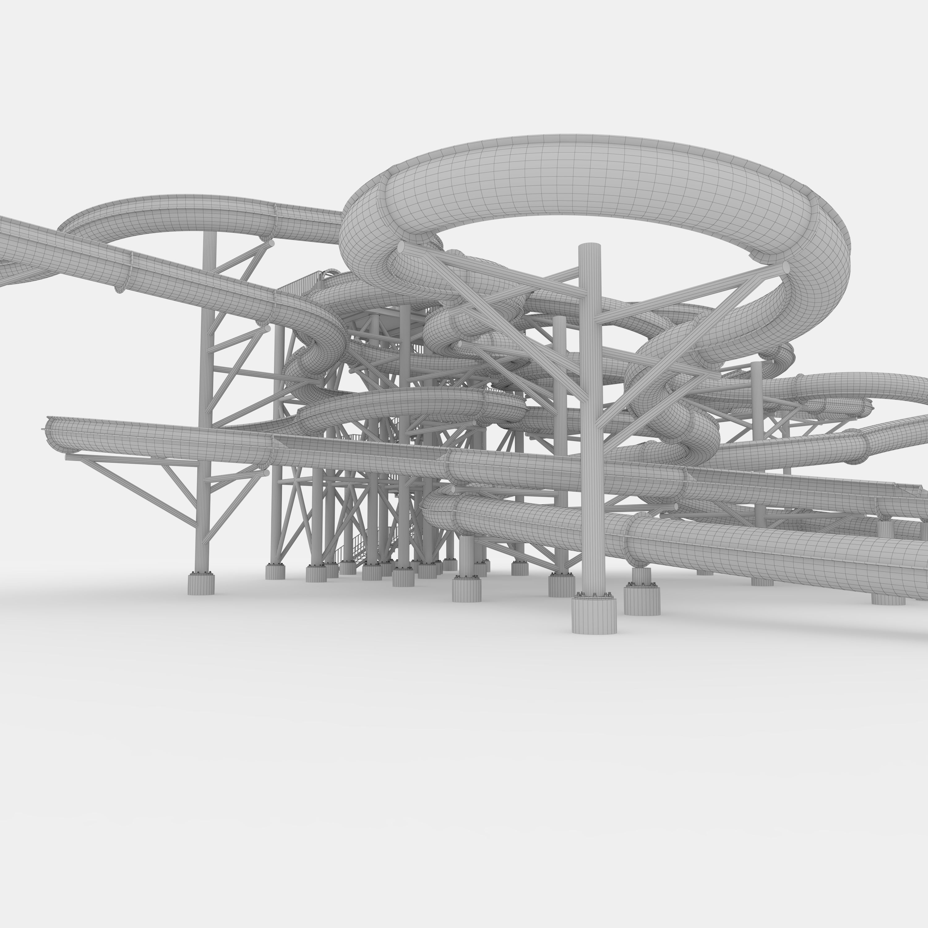 Waterpark Slide 9 3D model_33
