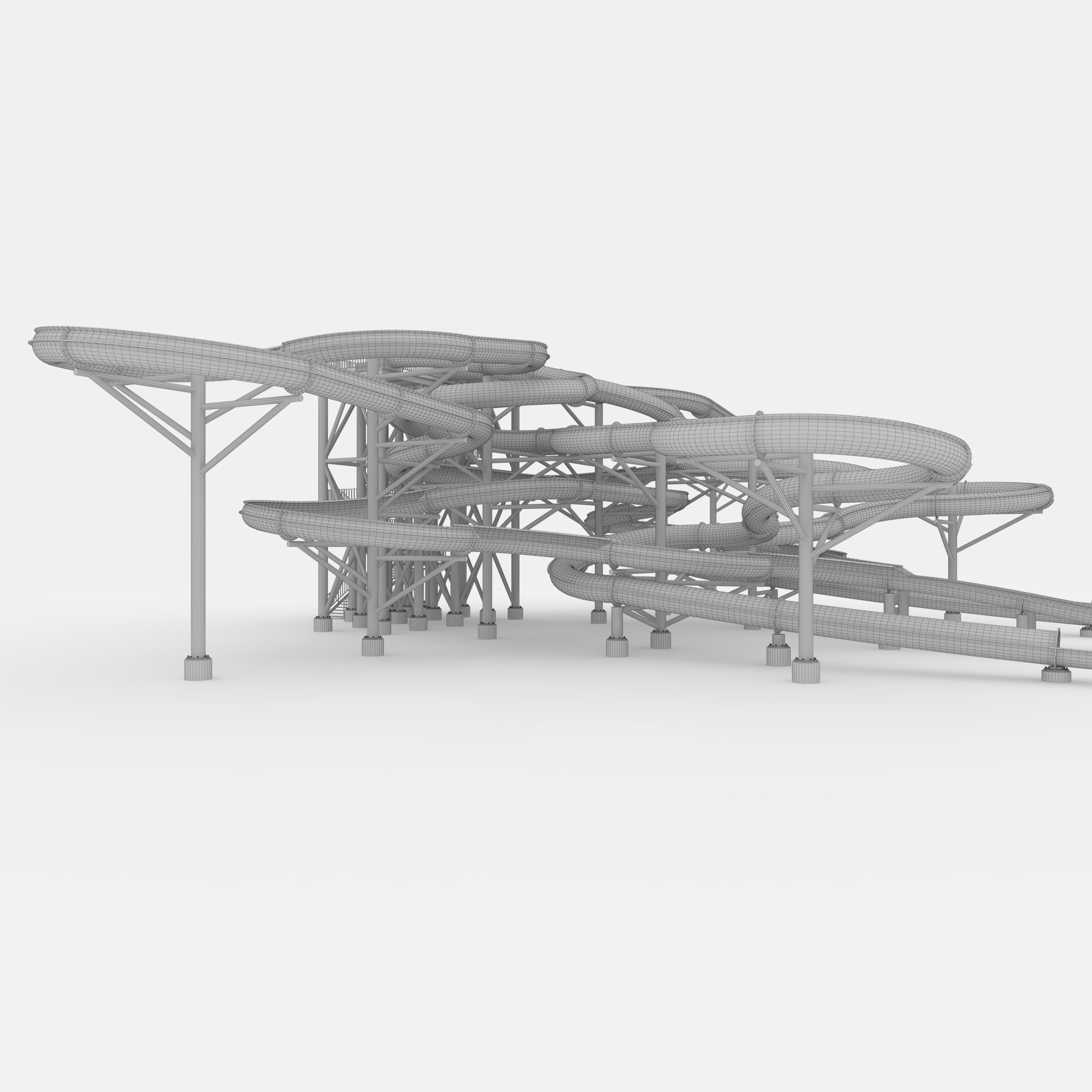 Waterpark Slide 9 3D model_17