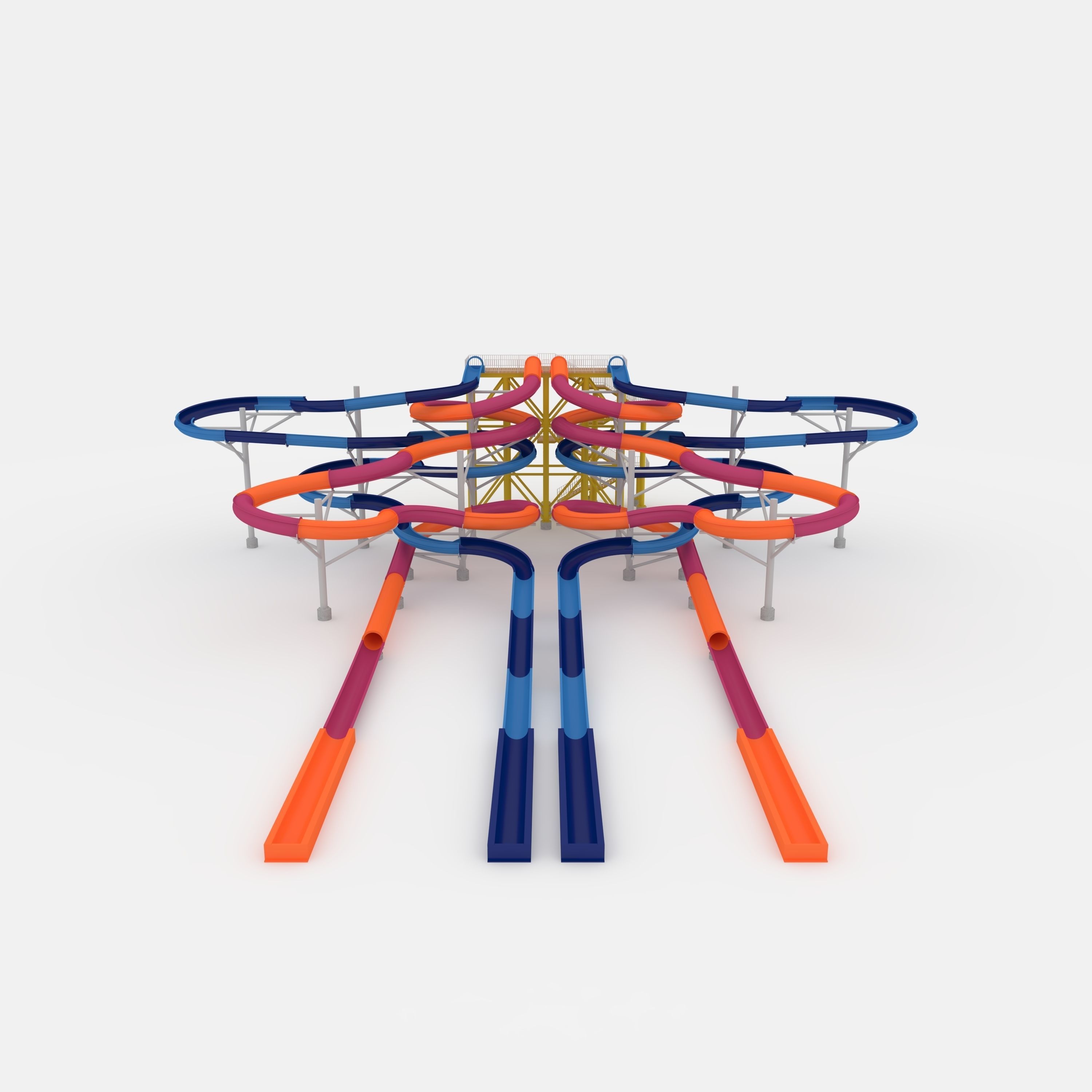 Waterpark Slide 9 3D model_18