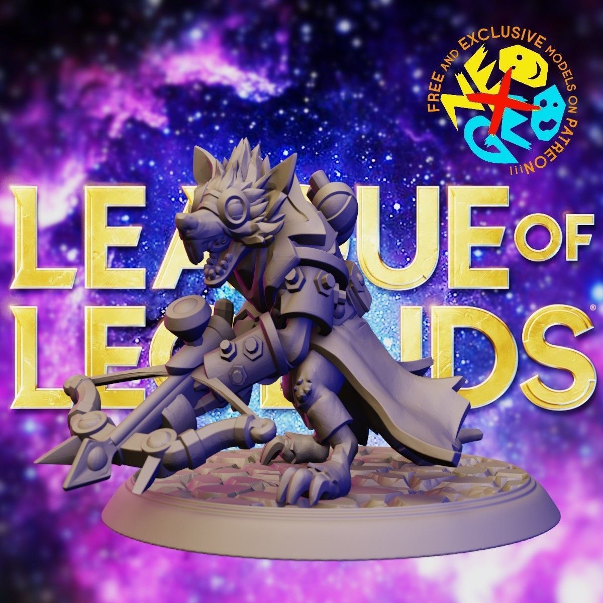 TWITCH - LEAGUE OF LEGENDS 3D print model_1