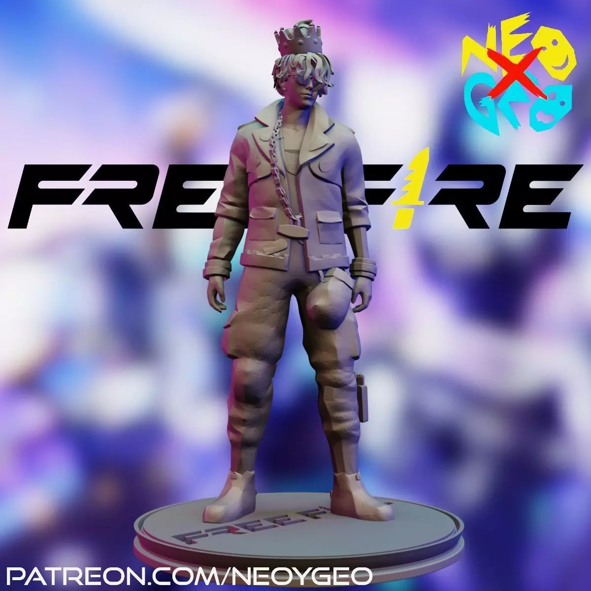 KING BOXER - FREE FIRE 3D print model_0