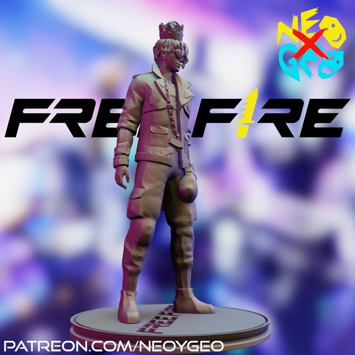 KING BOXER - FREE FIRE 3D print model_2
