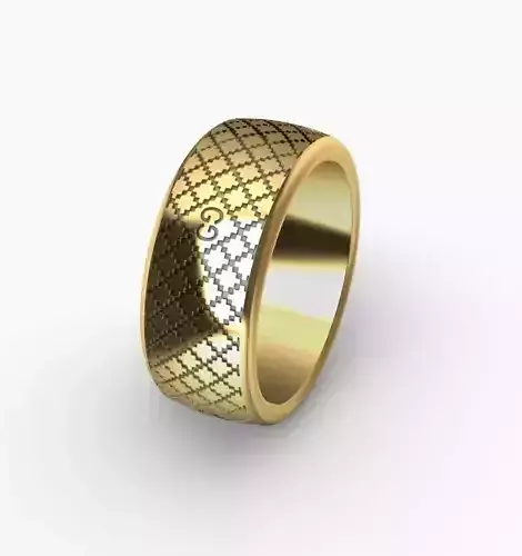 ANILLO GUCI MODELO 3D 3D print model