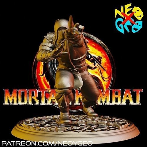 SCORPION - MORTAL KOMBAT Free 3D print model