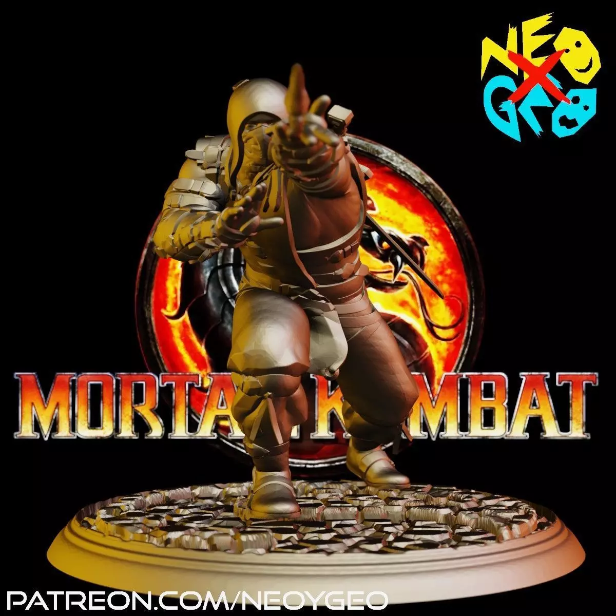 SCORPION - MORTAL KOMBAT Free 3D print model