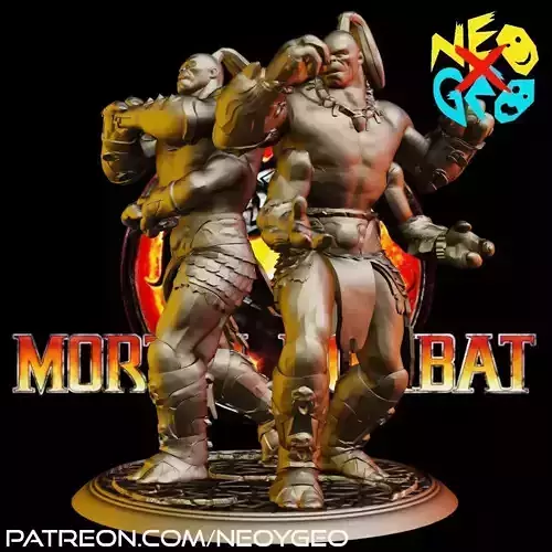 GORO - MORTAL KOMBAT 3D print model