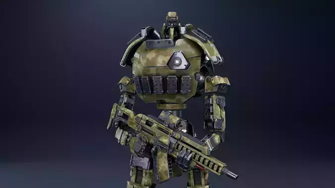 Etasphera73 Low-poly 3D model