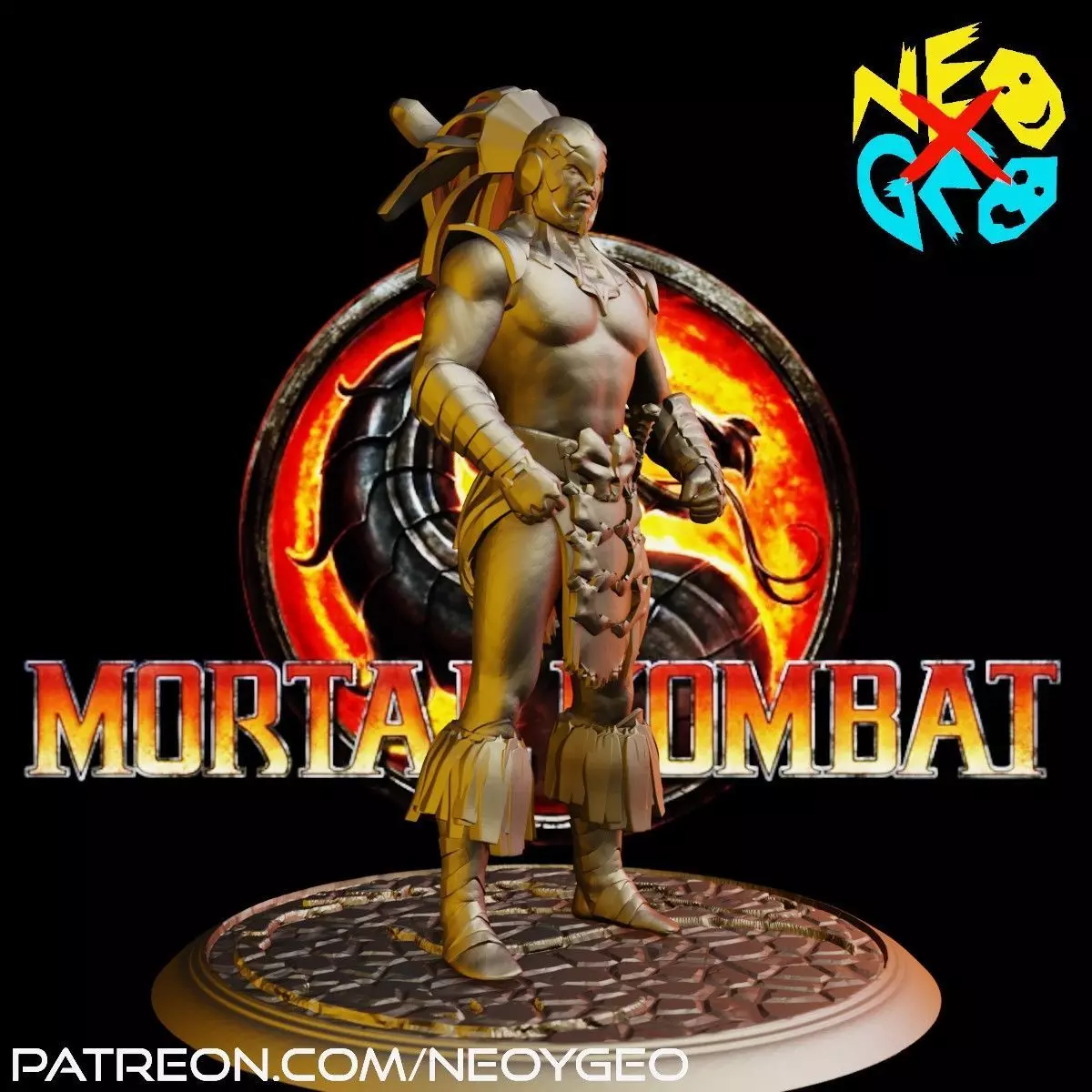 KOTAL KAHN - MORTAL KOMBAT Free 3D print model