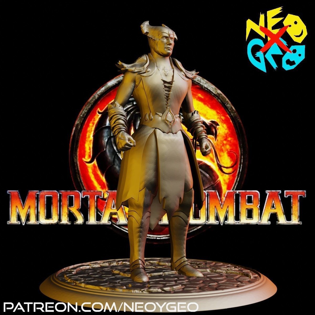 SHINNOK - MORTAL KOMBAT 3D print model_2
