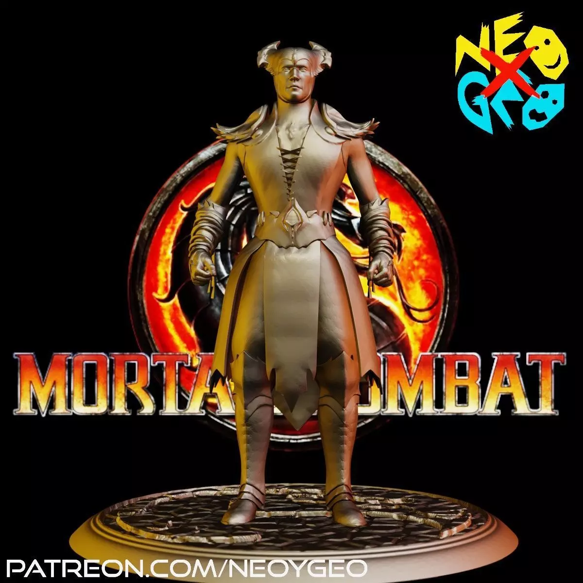 SHINNOK - MORTAL KOMBAT 3D print model_0