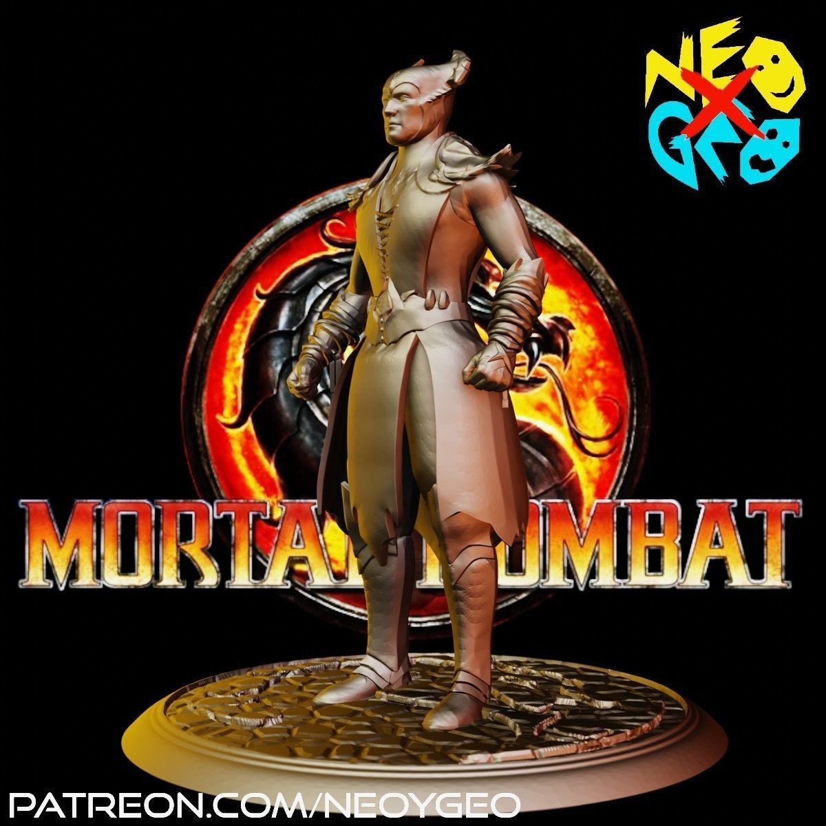 SHINNOK - MORTAL KOMBAT 3D print model_1